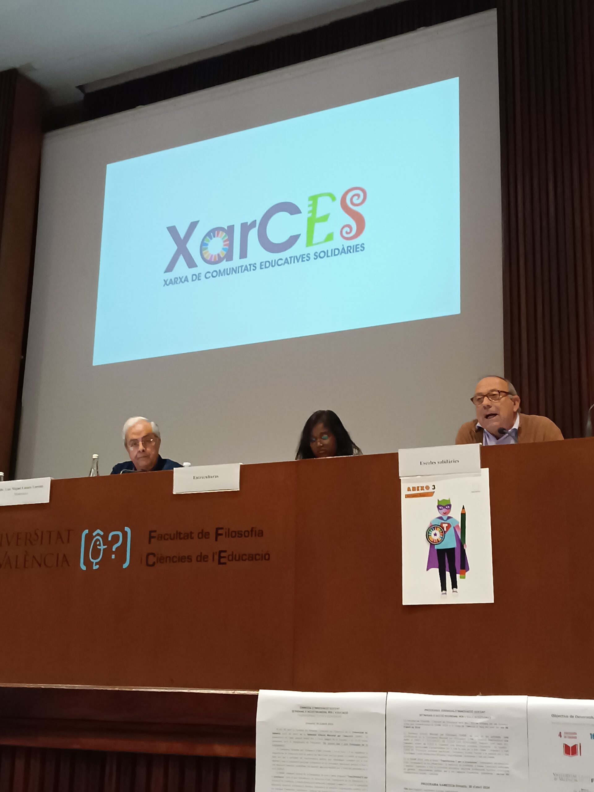 Lee más sobre el artículo Escoles Solidàries presenta el projecte XarCES a la Setmana Mundial per l’Educació